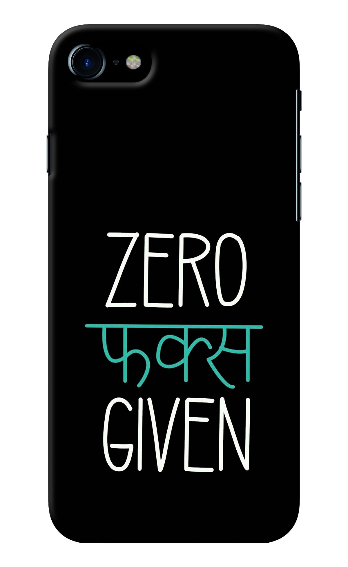 Zero Fucks Given iPhone 8/SE 2020 Back Cover