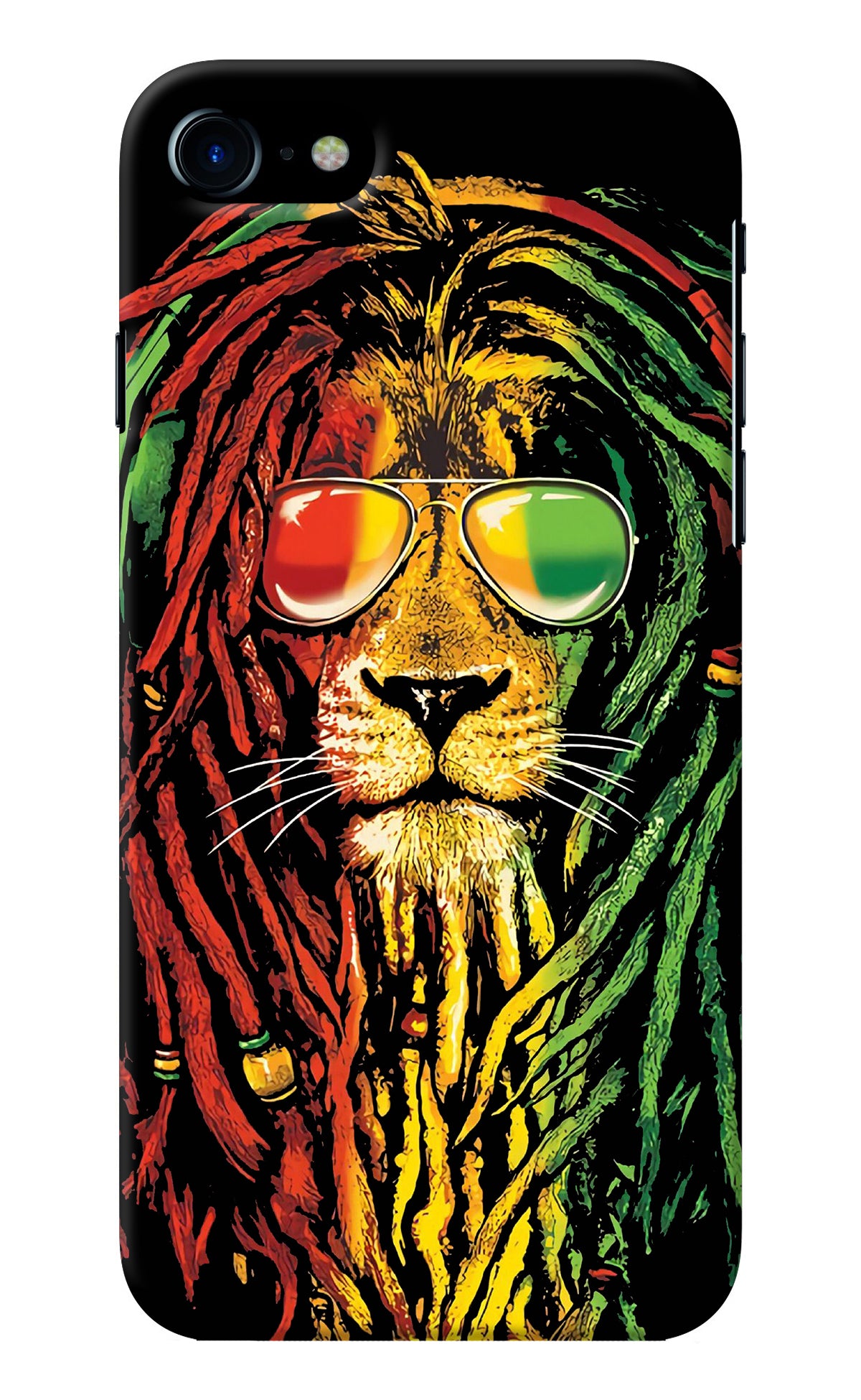 Rasta Lion iPhone 8/SE 2020 Back Cover