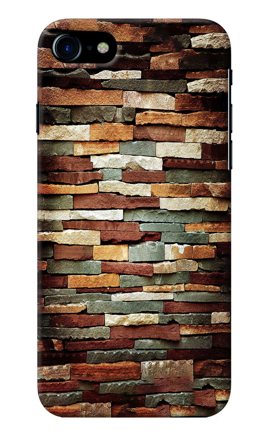 Bricks Pattern iPhone 8/SE 2020 Back Cover