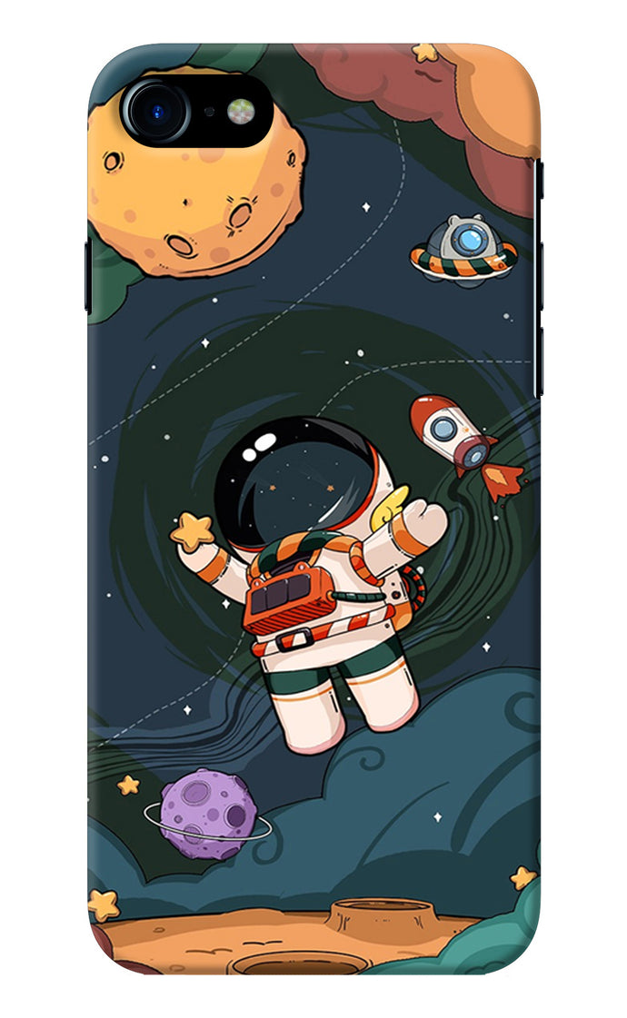 Cartoon Astronaut iPhone 8/SE 2020 Back Cover