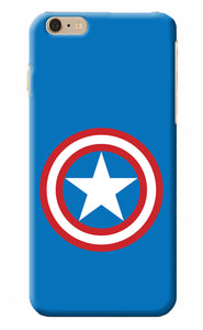 Captain America Logo iPhone 6 Plus/6s Plus Back Cover