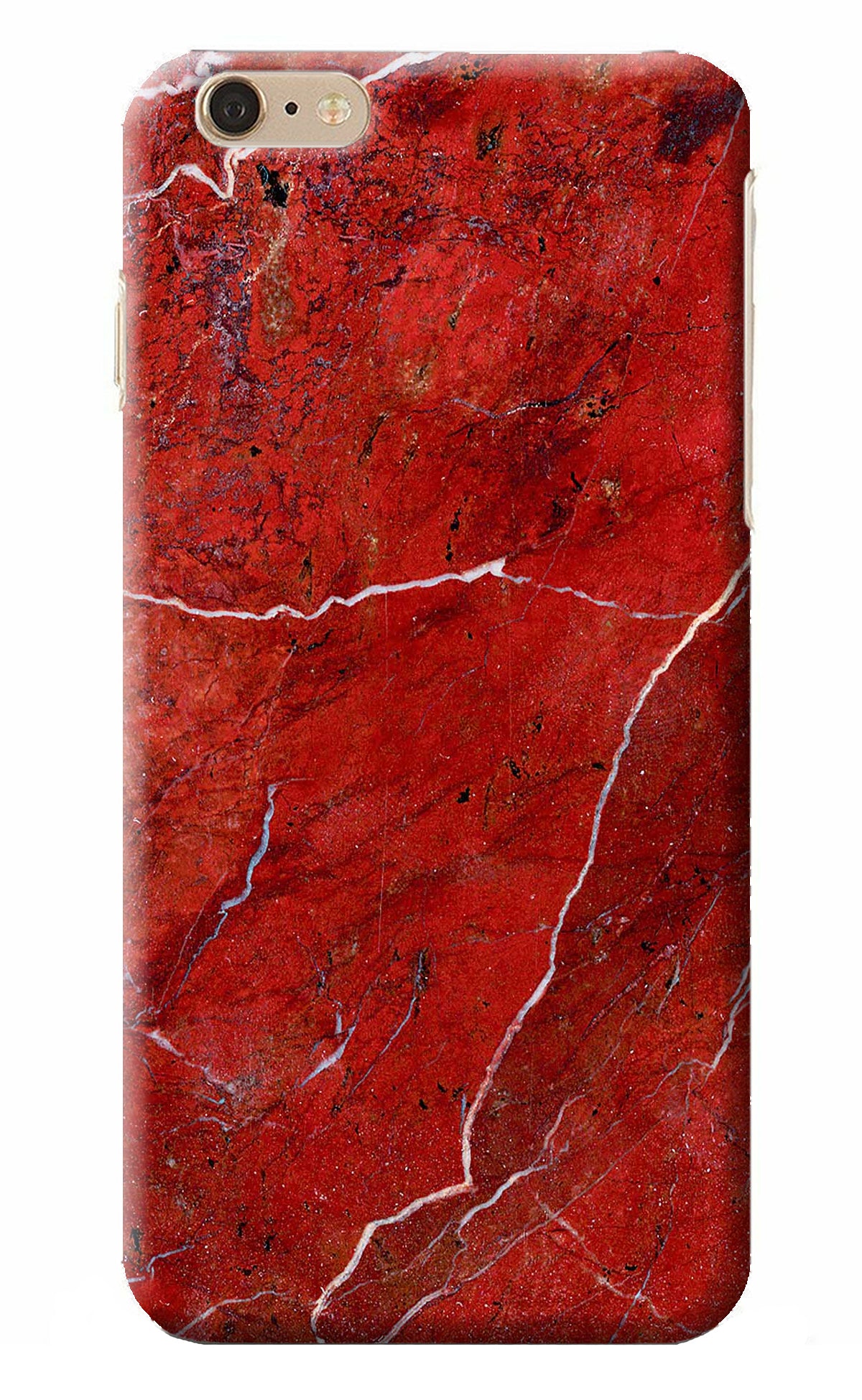 Red Marble Design iPhone 6 Plus/6s Plus Back Cover