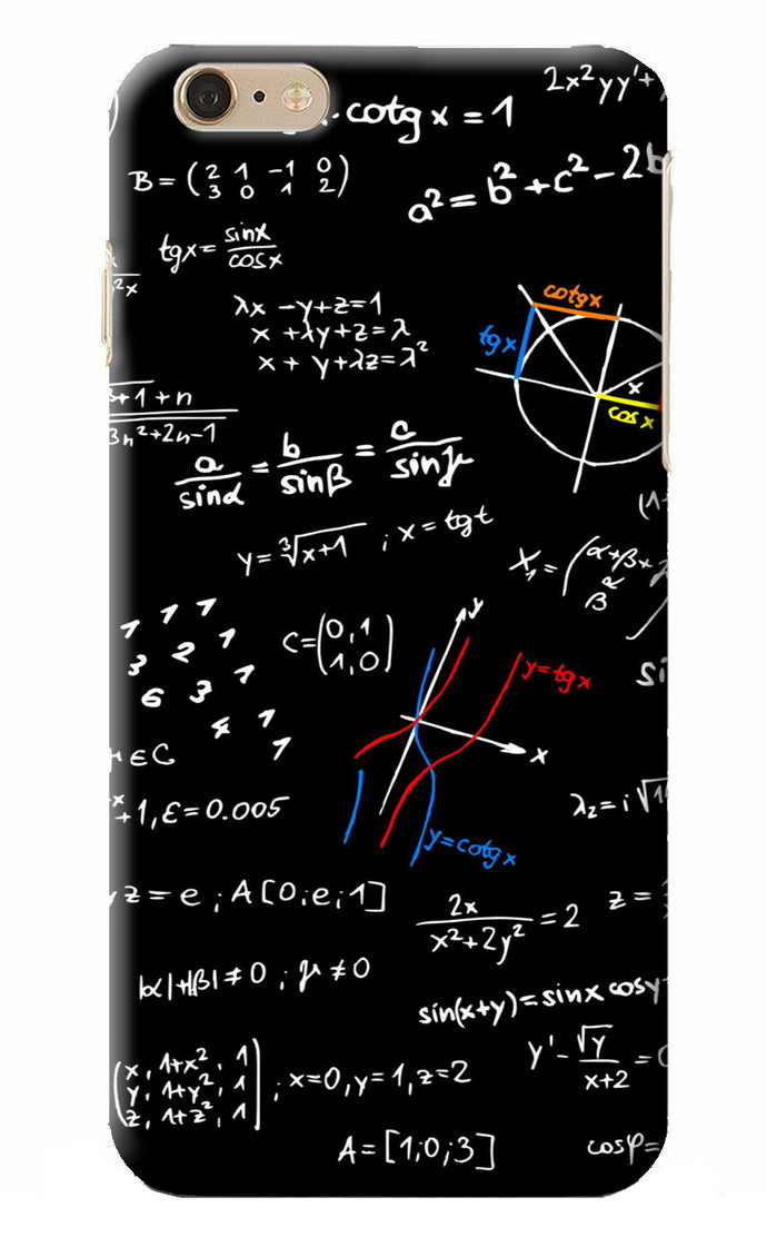 Mathematics Formula iPhone 6 Plus/6s Plus Back Cover