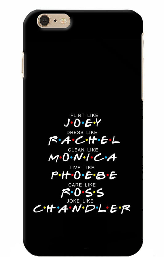 FRIENDS Character iPhone 6 Plus/6s Plus Back Cover