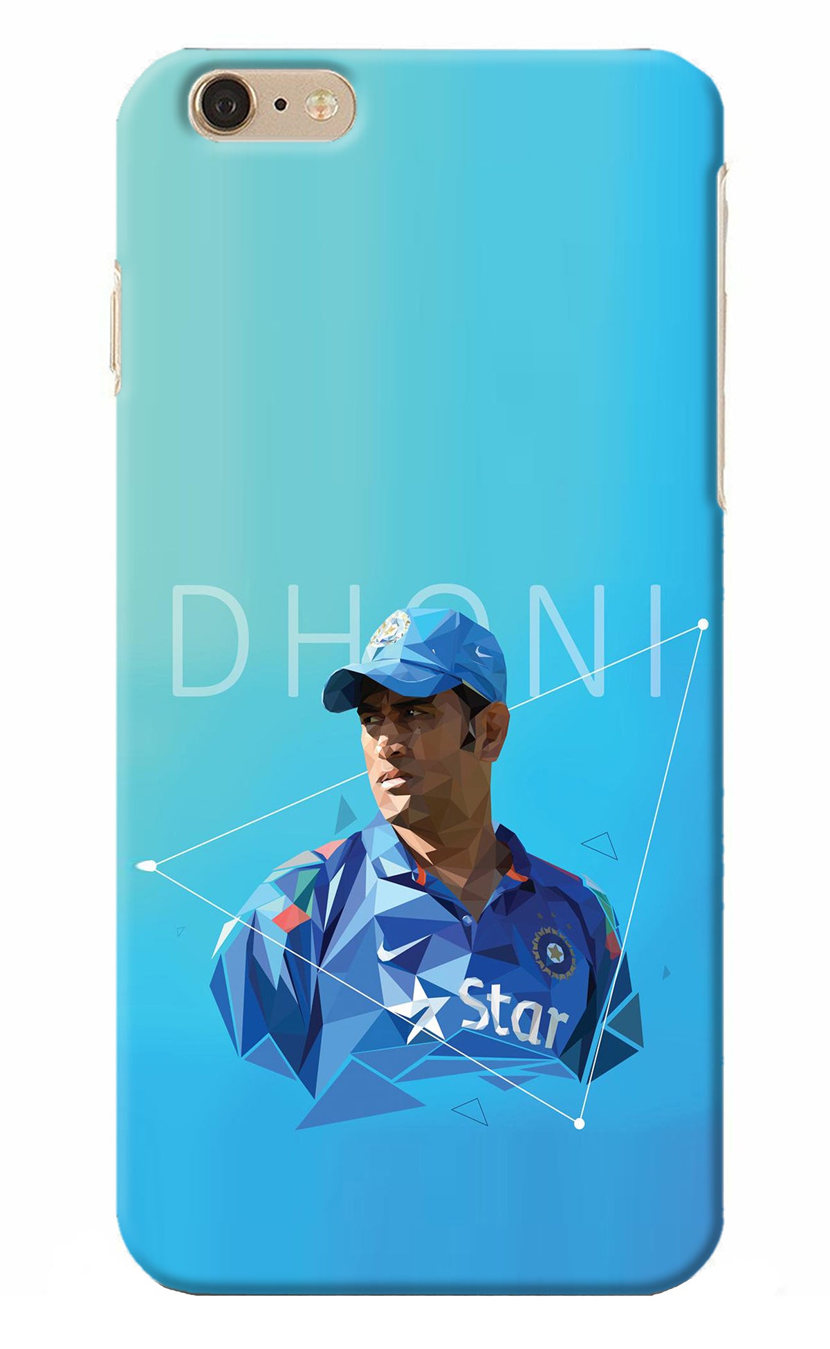 Dhoni Artwork iPhone 6 Plus/6s Plus Back Cover