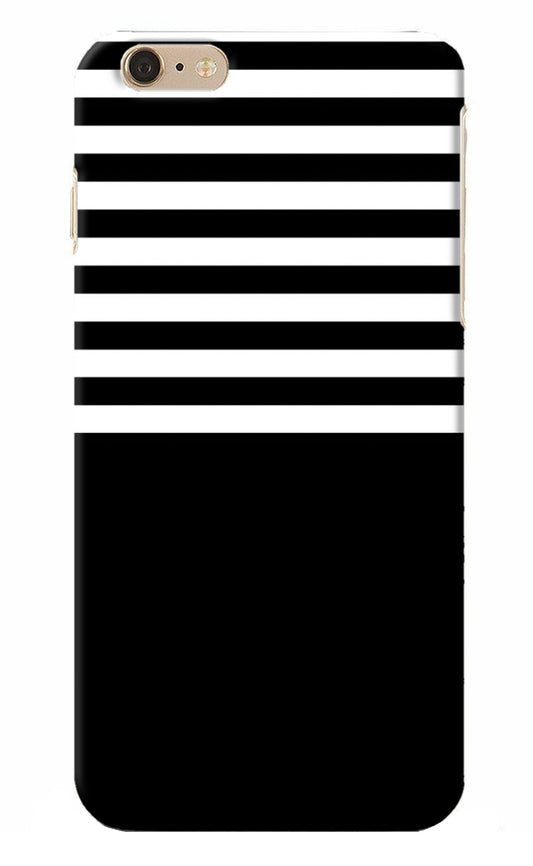 Black and White Print iPhone 6 Plus/6s Plus Back Cover