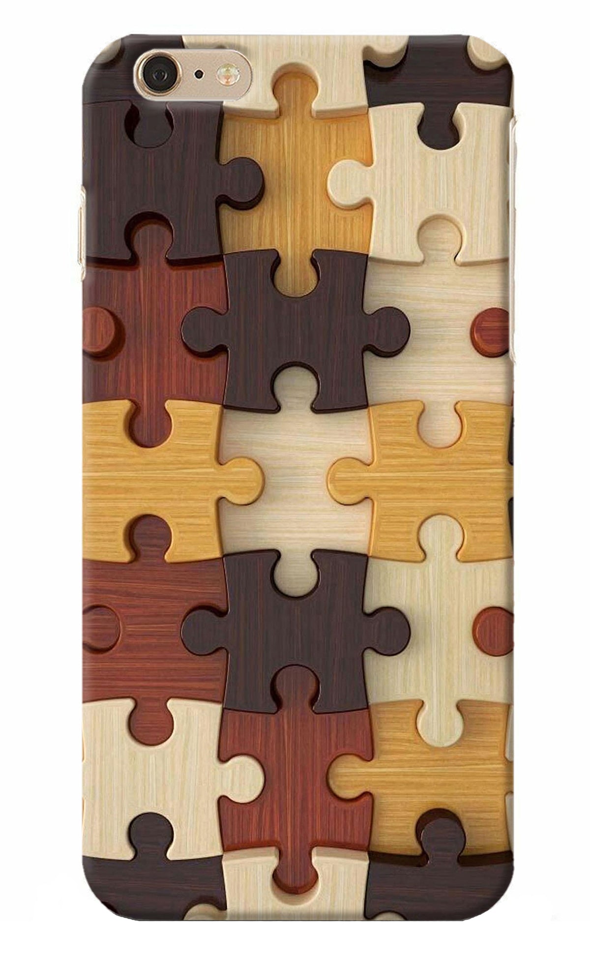 Wooden Puzzle iPhone 6 Plus/6s Plus Back Cover