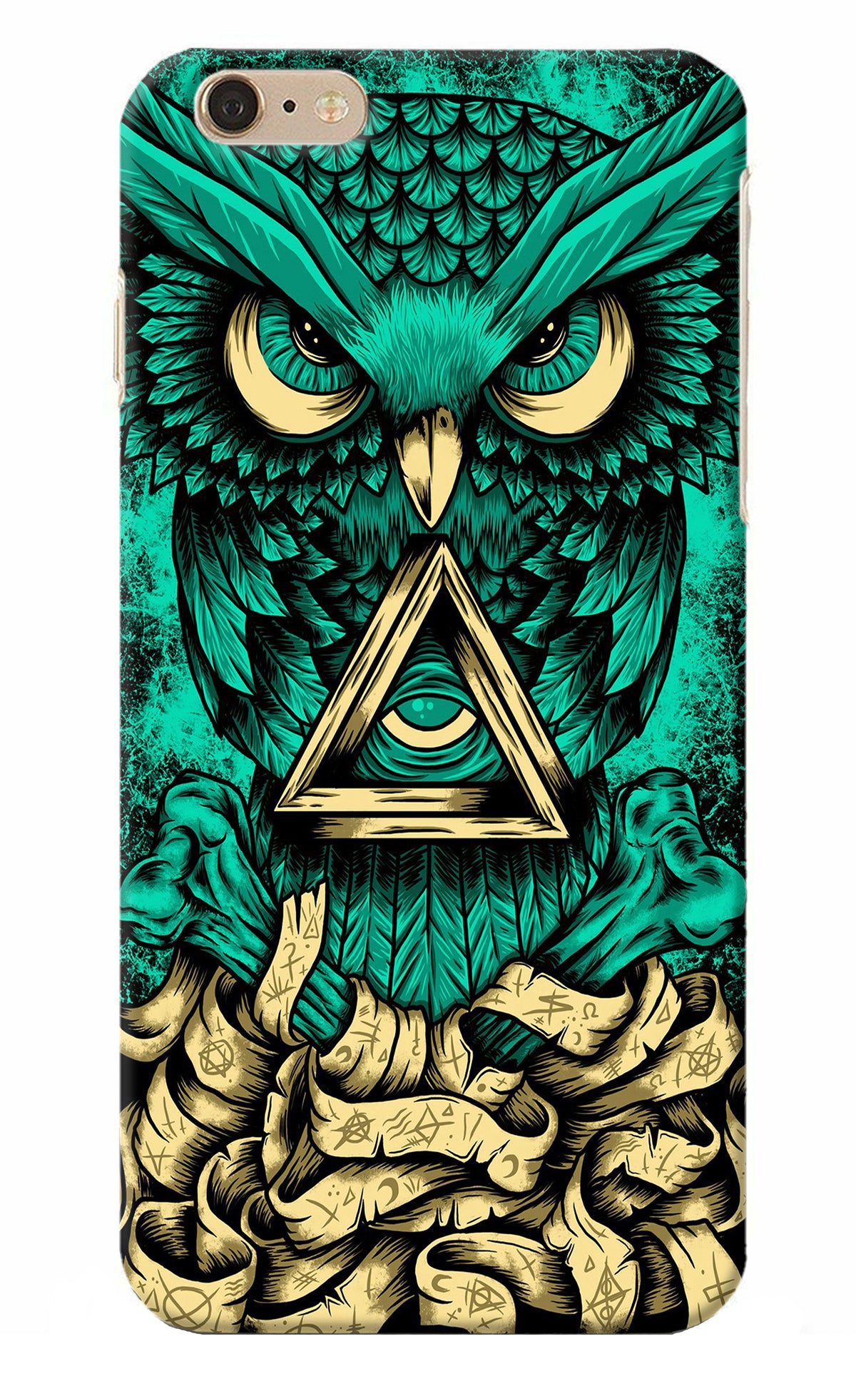 Green Owl iPhone 6 Plus/6s Plus Back Cover