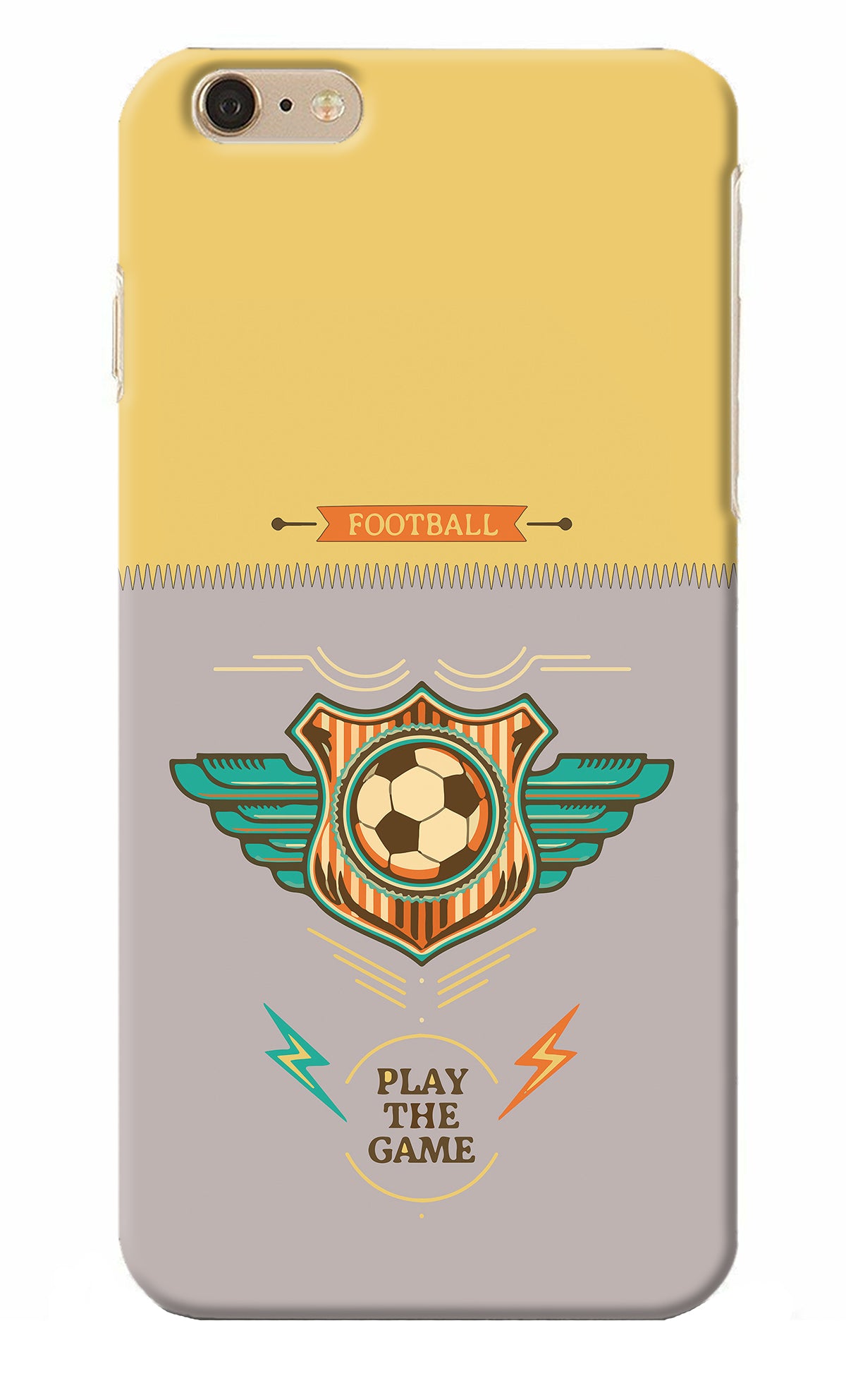 Football iPhone 6 Plus/6s Plus Back Cover