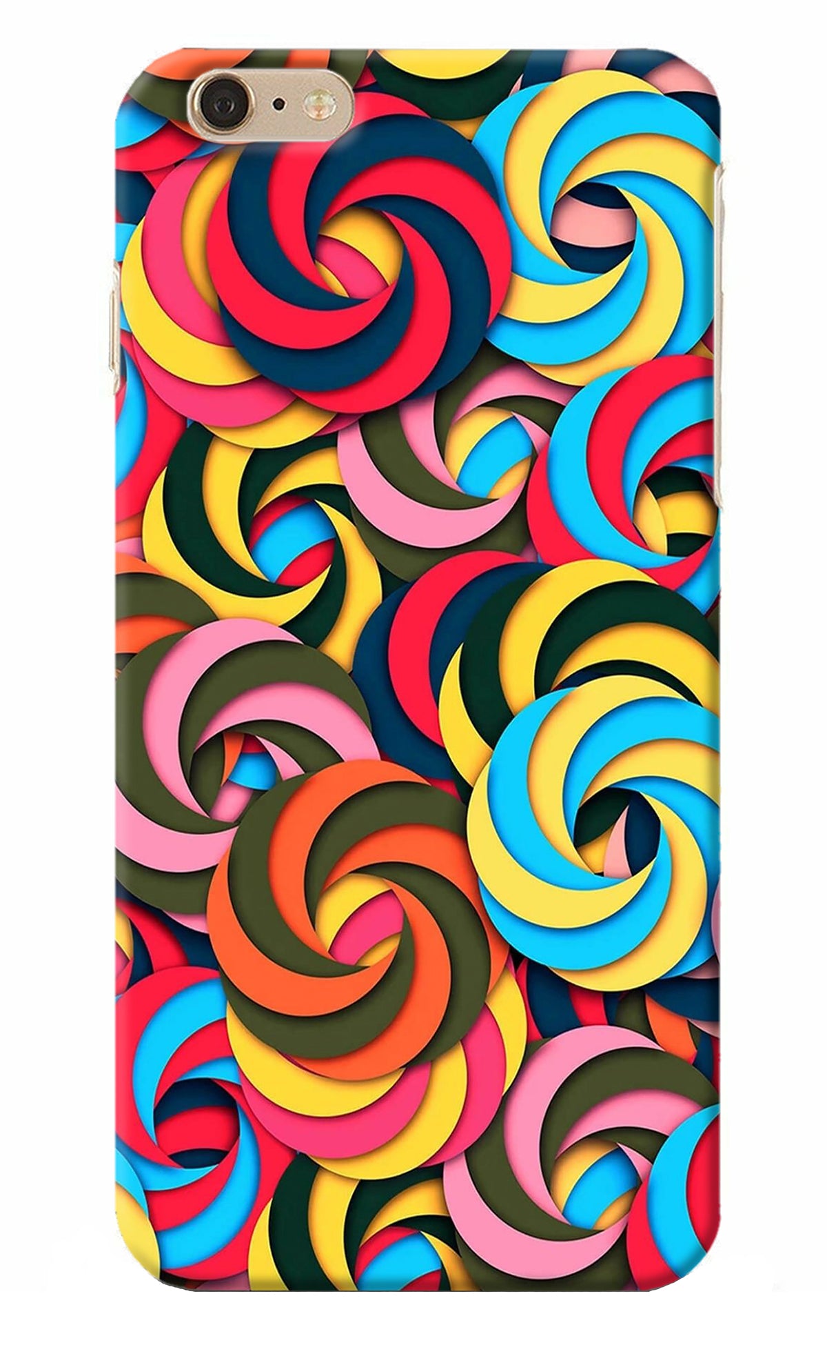 Spiral Pattern iPhone 6 Plus/6s Plus Back Cover