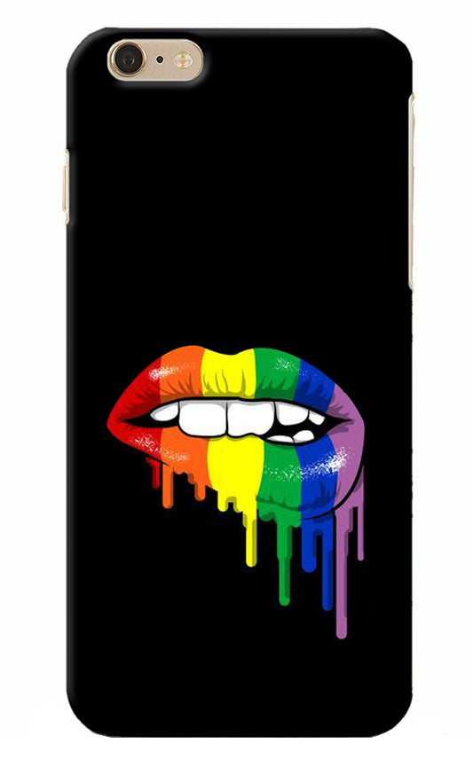 Lips Biting iPhone 6 Plus/6s Plus Back Cover