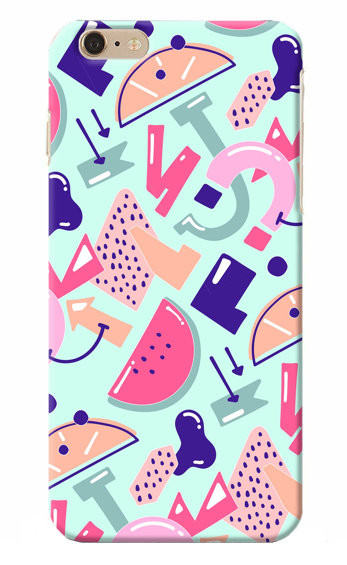 Doodle Pattern iPhone 6 Plus/6s Plus Back Cover