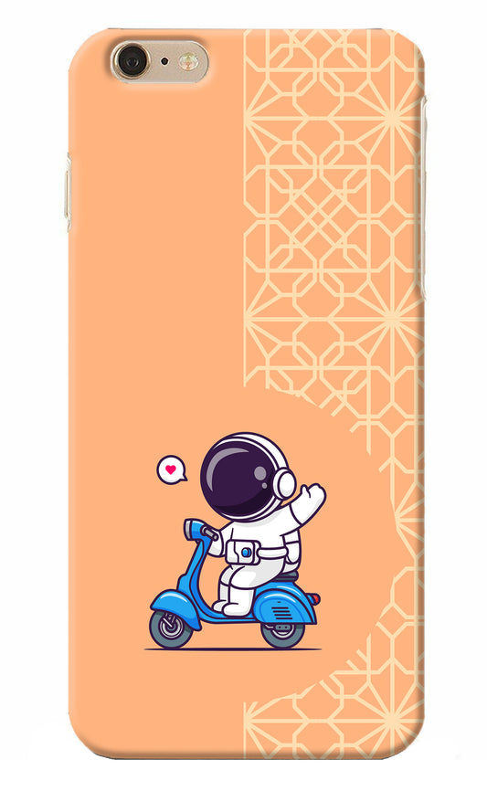 Cute Astronaut Riding iPhone 6 Plus/6s Plus Back Cover