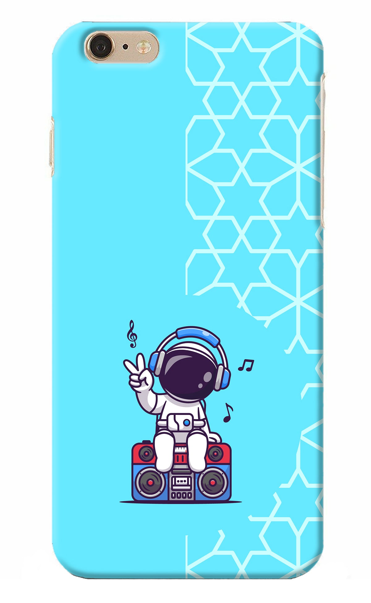 Cute Astronaut Chilling iPhone 6 Plus/6s Plus Back Cover