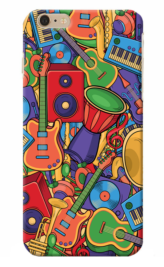 Music Instrument Doodle iPhone 6 Plus/6s Plus Back Cover