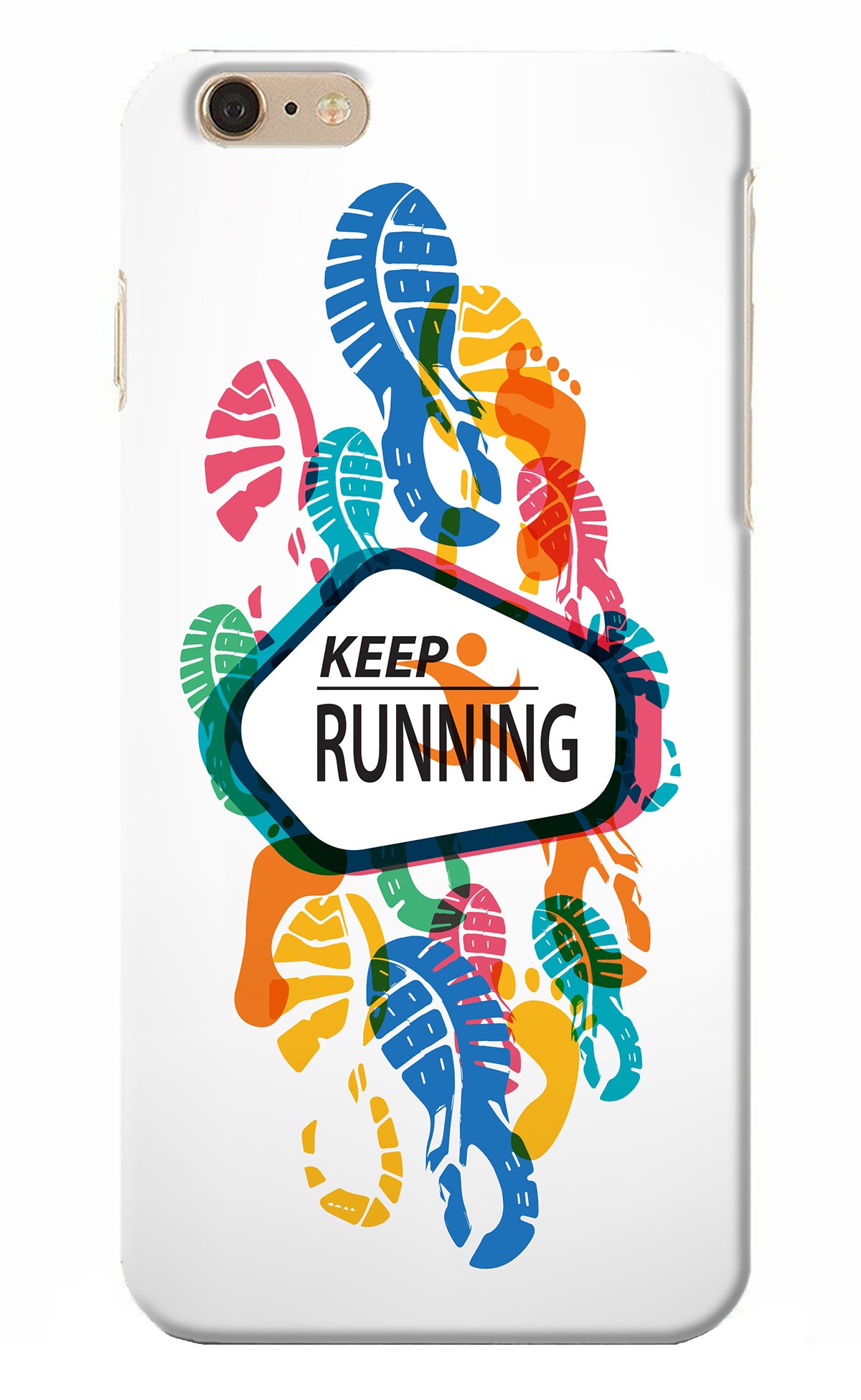 Keep Running iPhone 6 Plus/6s Plus Back Cover