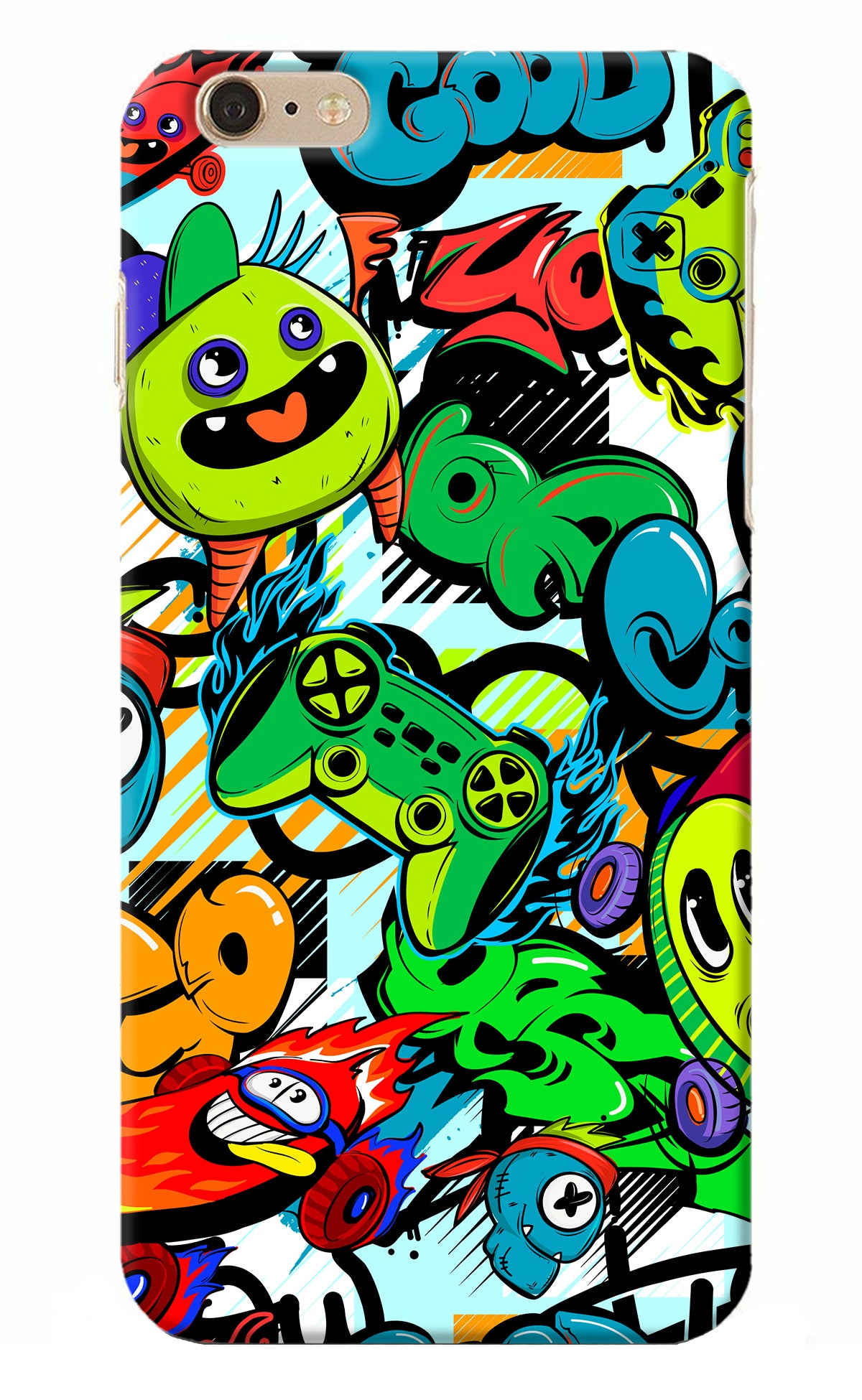 Game Doodle iPhone 6 Plus/6s Plus Back Cover