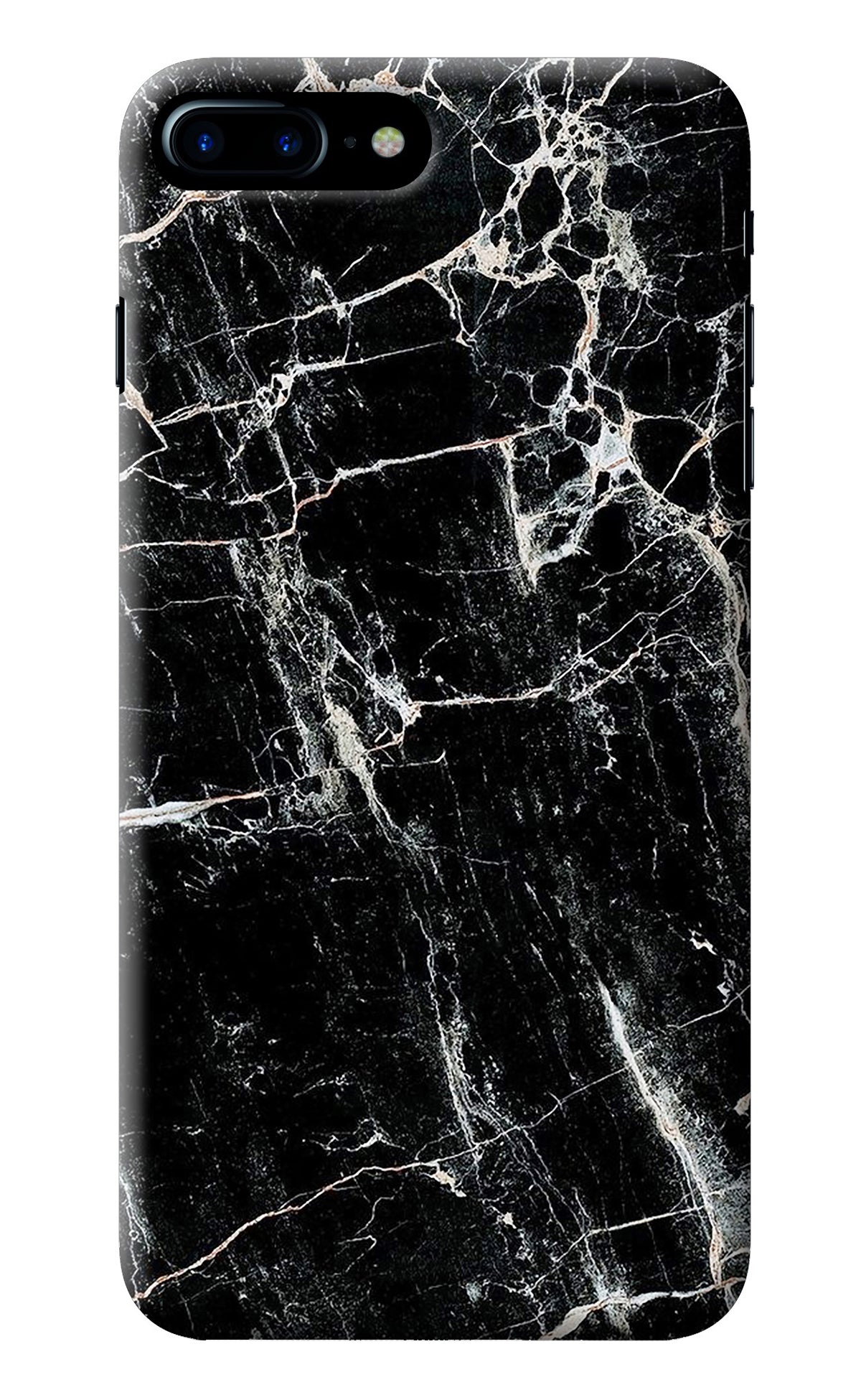 Black Marble Texture iPhone 7 Plus Back Cover