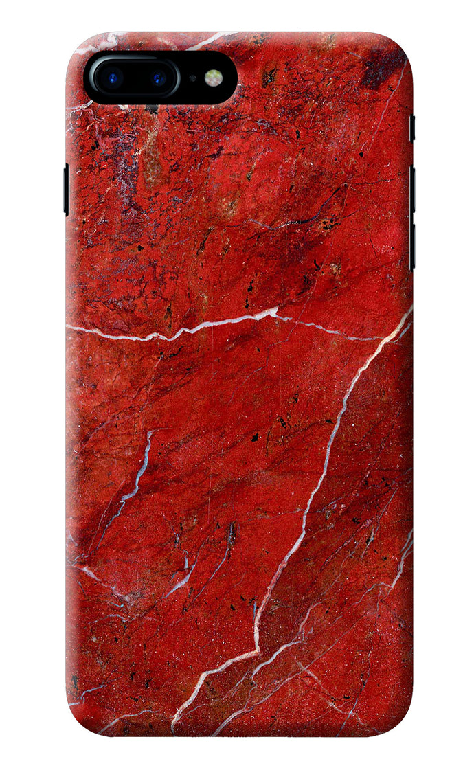 Red Marble Design iPhone 7 Plus Back Cover
