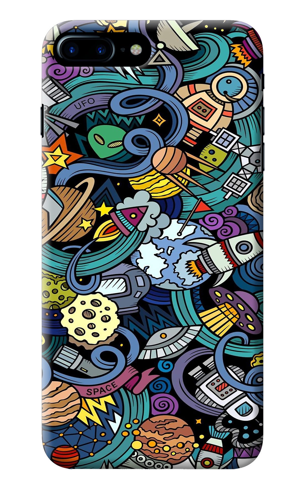 Space Abstract iPhone 7 Plus Back Cover