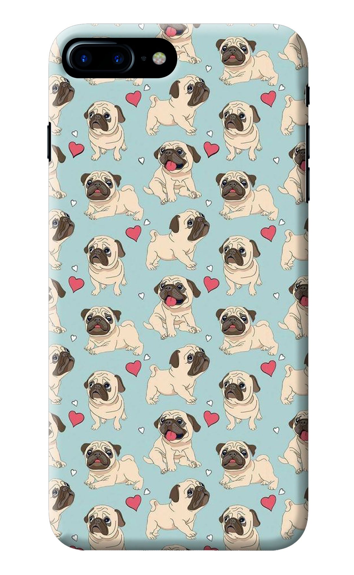 Pug Dog iPhone 7 Plus Back Cover