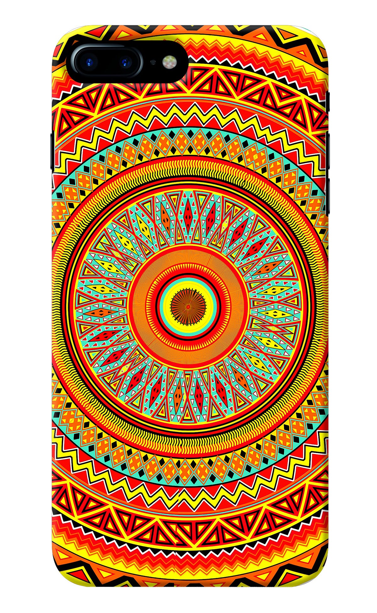 Mandala Pattern iPhone 7 Plus Back Cover