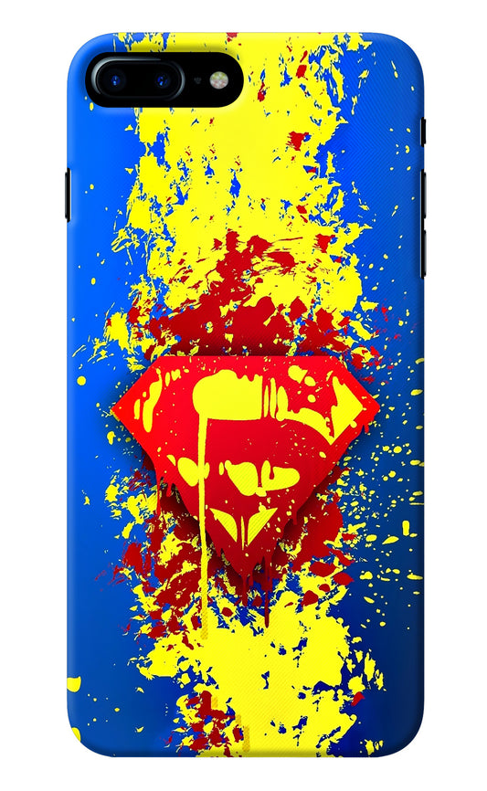 Superman logo iPhone 7 Plus Back Cover