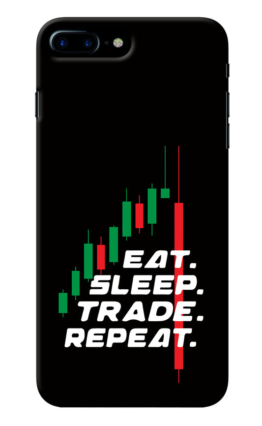 Eat Sleep Trade Repeat iPhone 7 Plus Back Cover