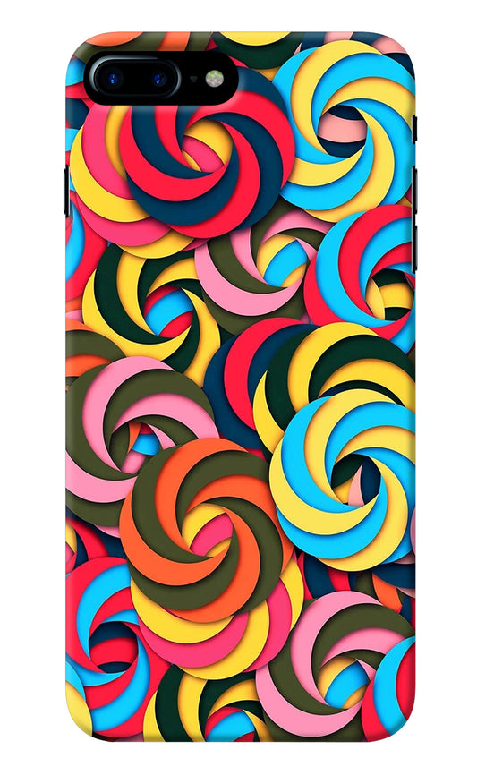 Spiral Pattern iPhone 7 Plus Back Cover