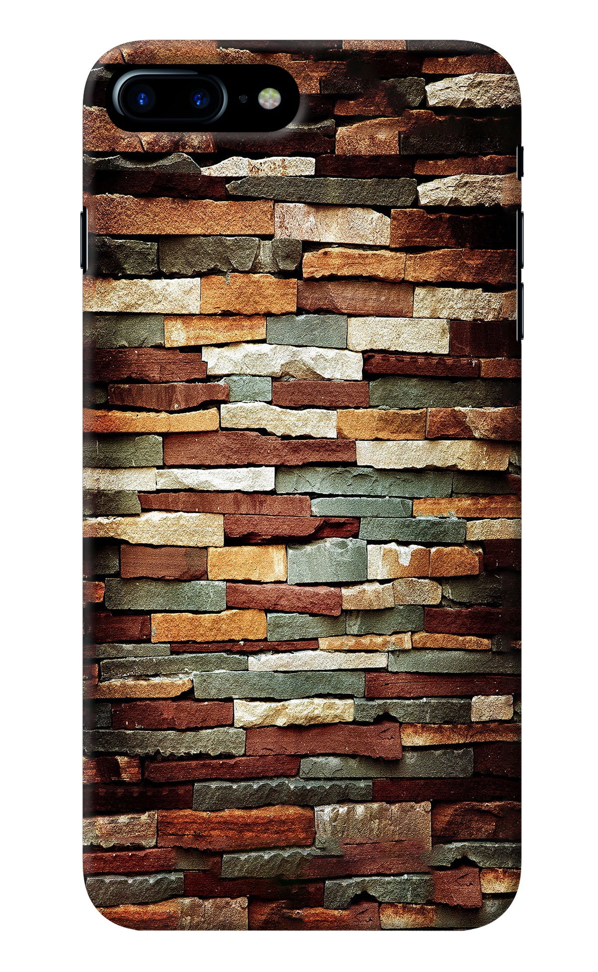 Bricks Pattern iPhone 7 Plus Back Cover