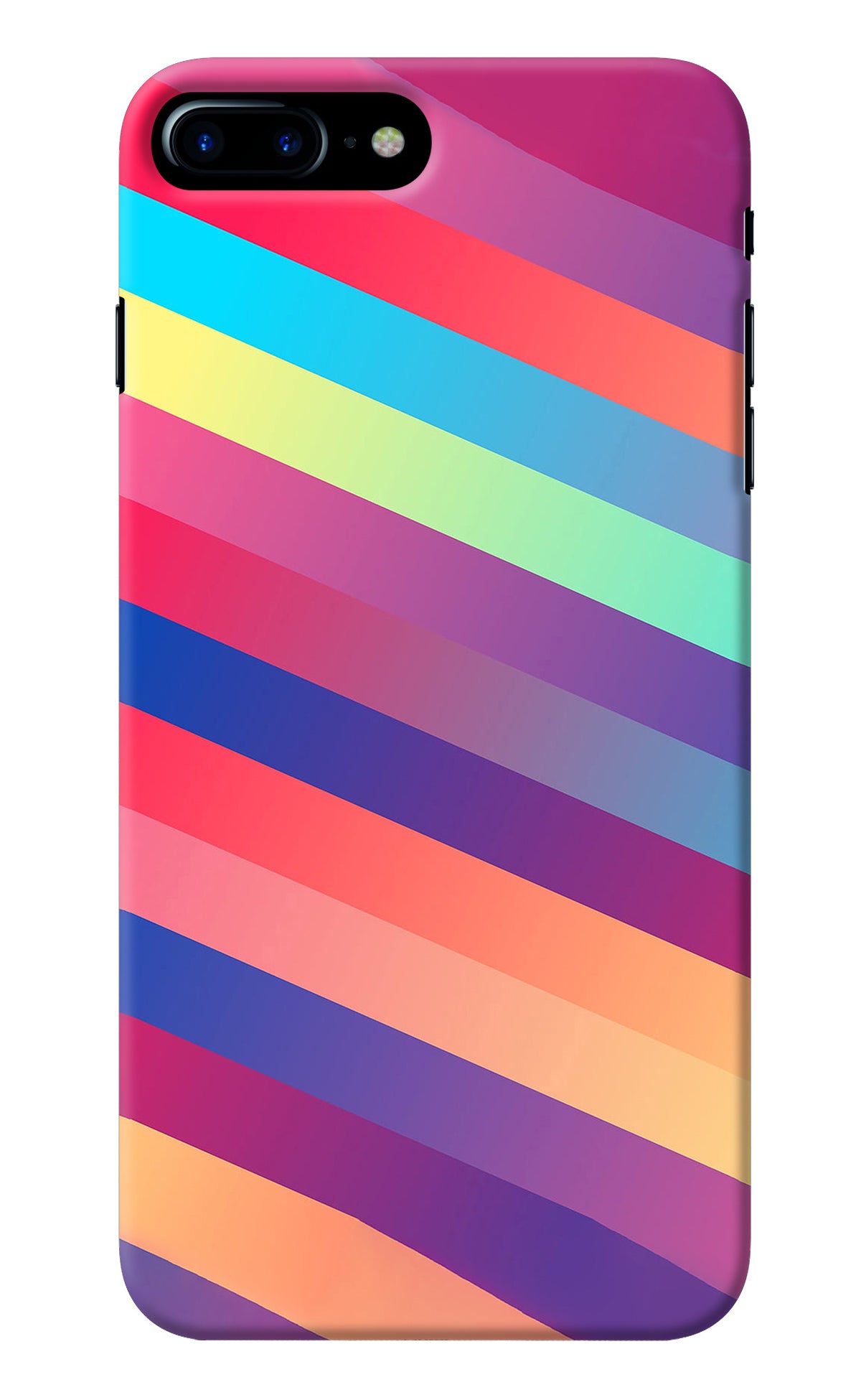 Stripes color iPhone 7 Plus Back Cover