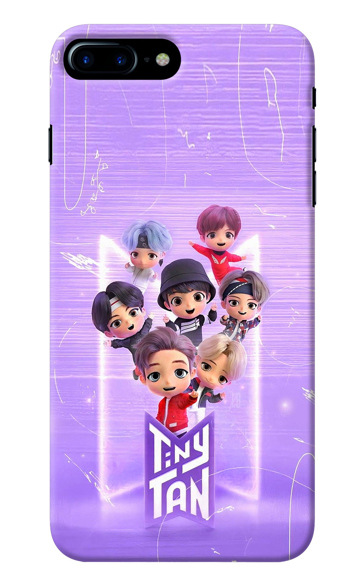BTS Tiny Tan iPhone 7 Plus Back Cover