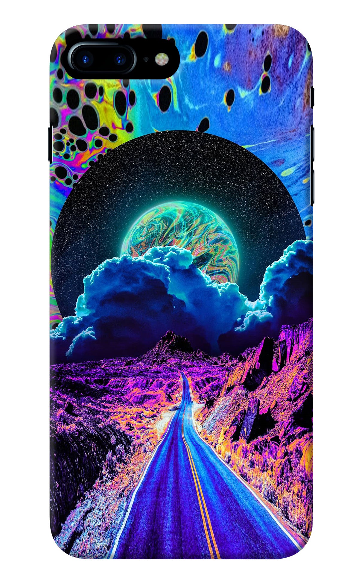 Psychedelic Painting iPhone 7 Plus Back Cover