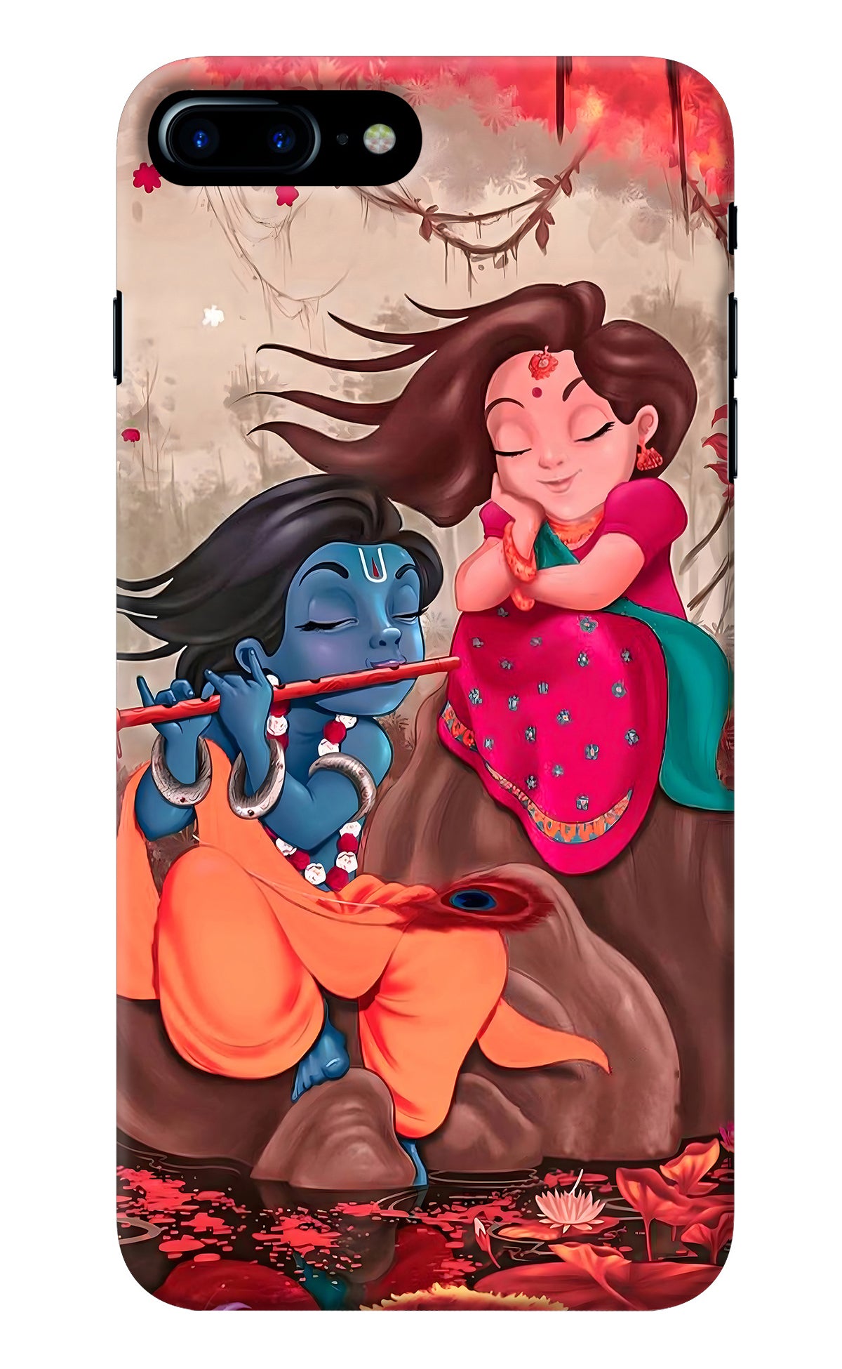 Radhe Krishna iPhone 7 Plus Back Cover