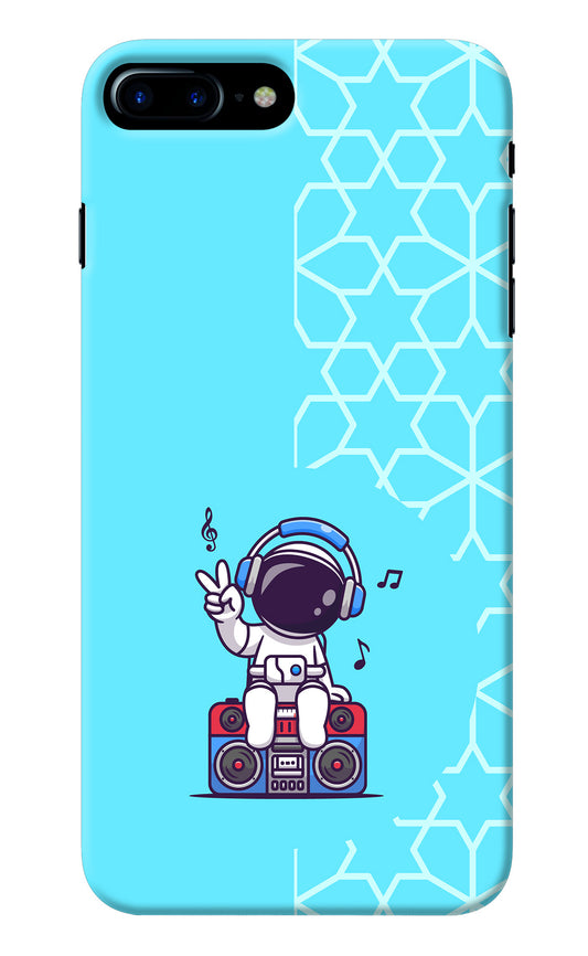 Cute Astronaut Chilling iPhone 7 Plus Back Cover