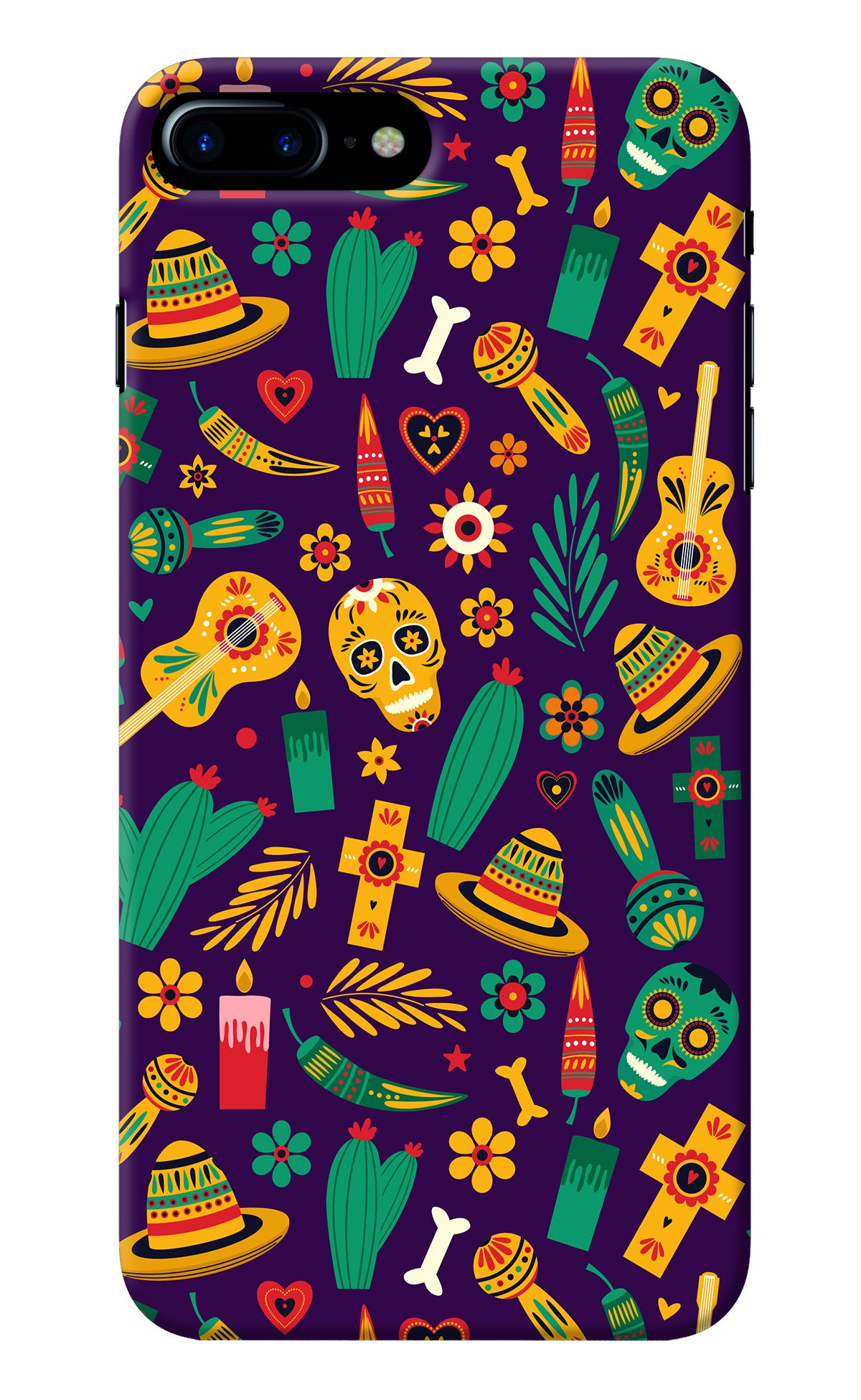 Mexican Artwork iPhone 7 Plus Back Cover