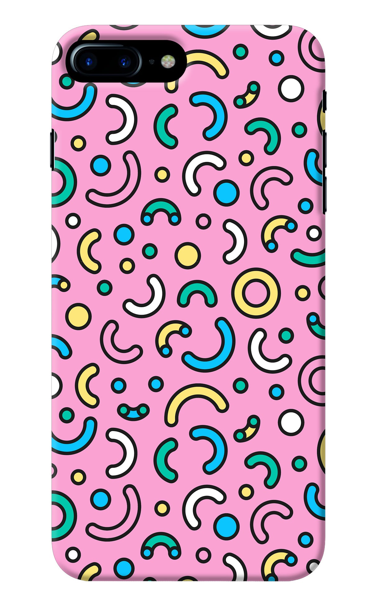 Memphis Design iPhone 7 Plus Back Cover