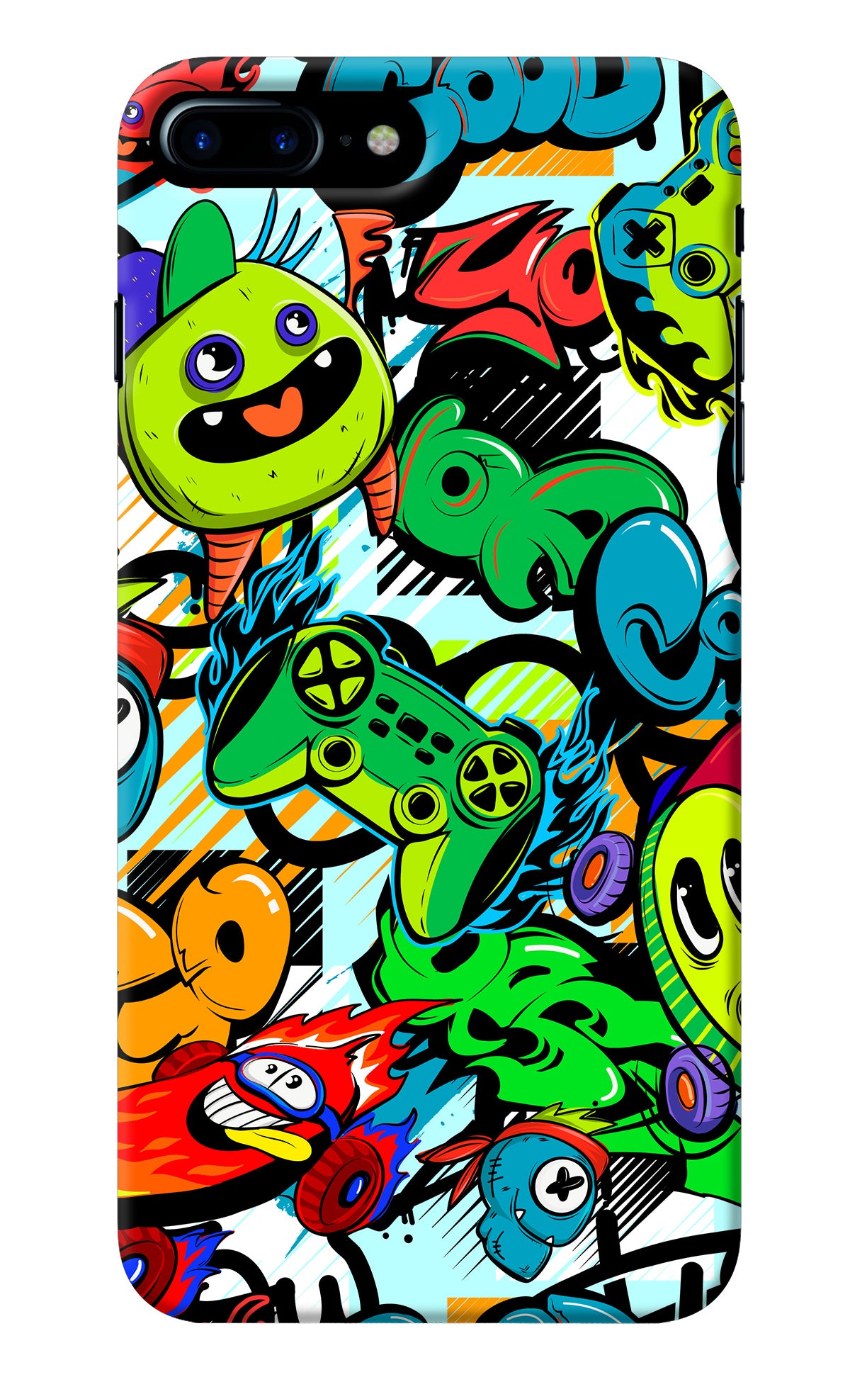 Game Doodle iPhone 7 Plus Back Cover