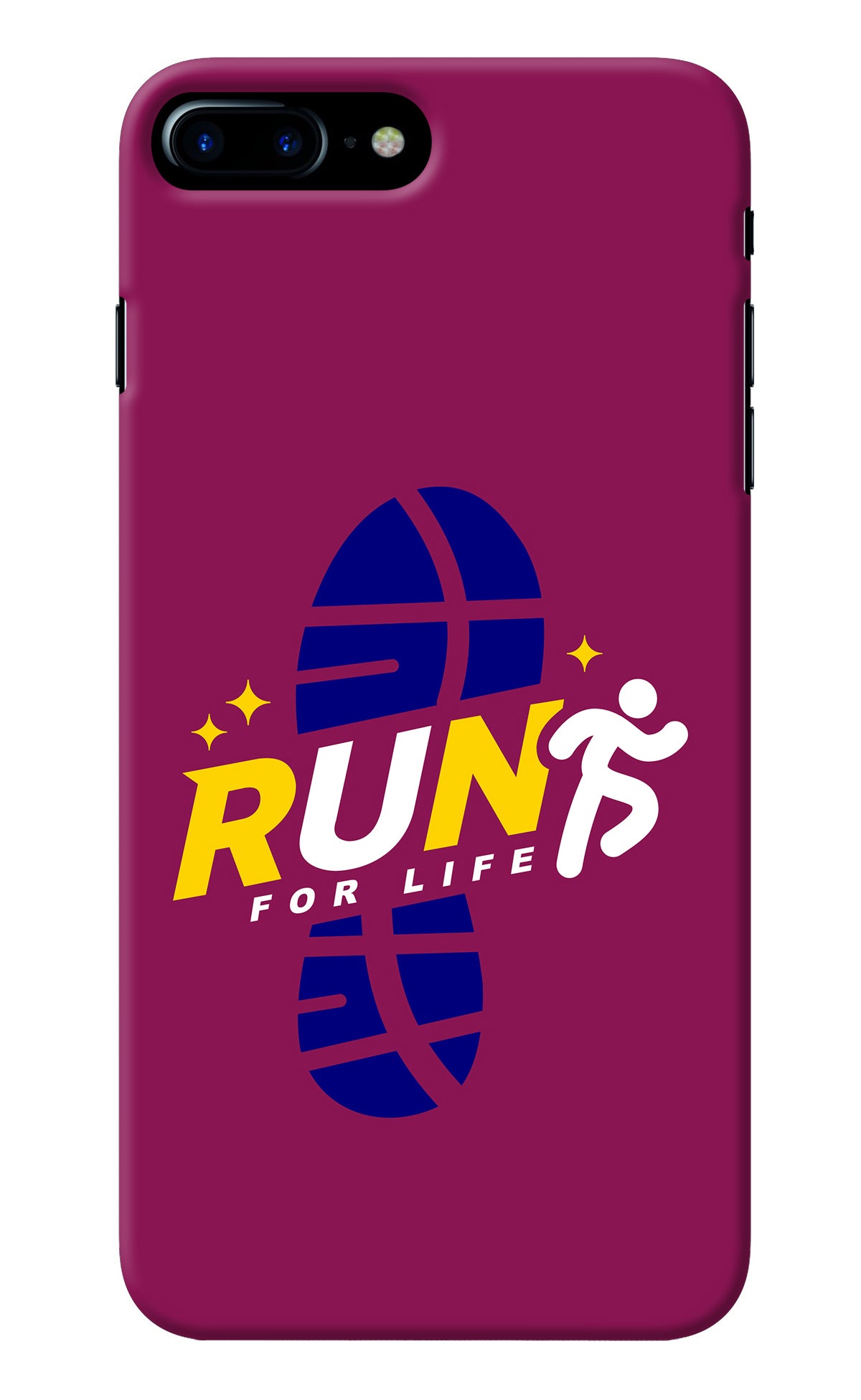 Run for Life iPhone 7 Plus Back Cover