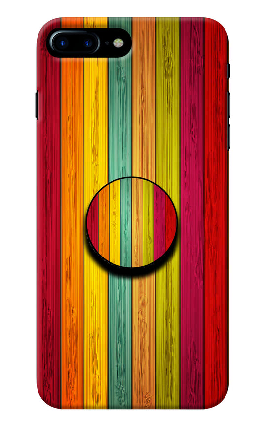 Multicolor Wooden iPhone 7 Plus Pop Case