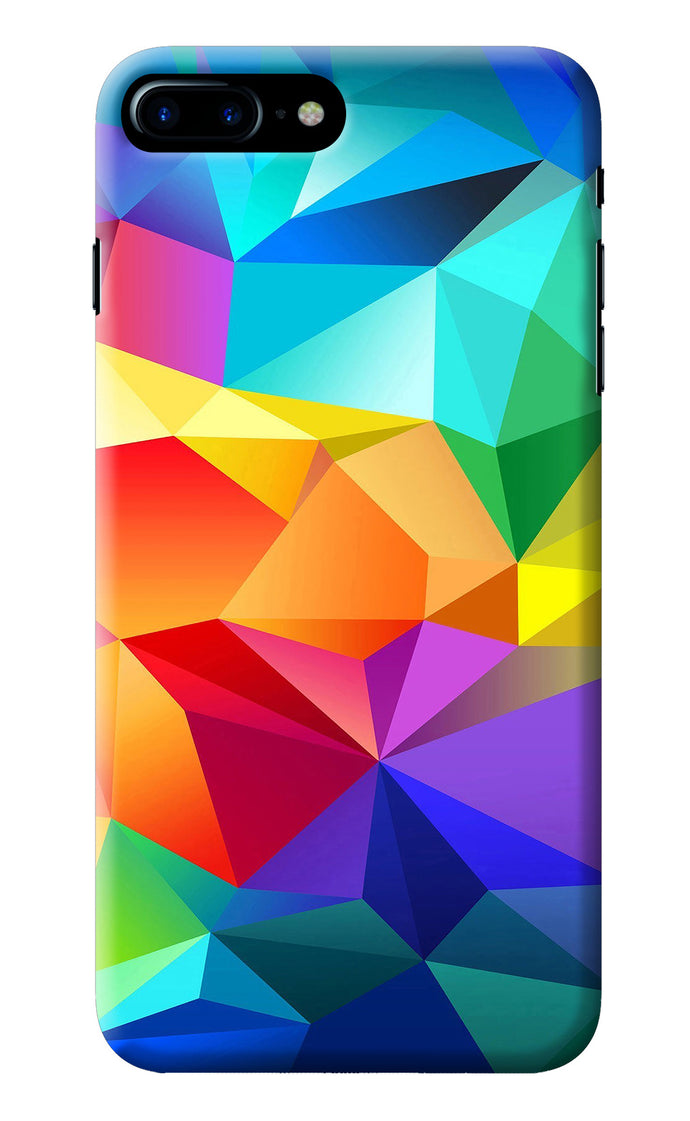 Abstract Pattern iPhone 8 Plus Back Cover