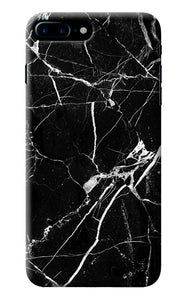 Black Marble Pattern iPhone 8 Plus Back Cover