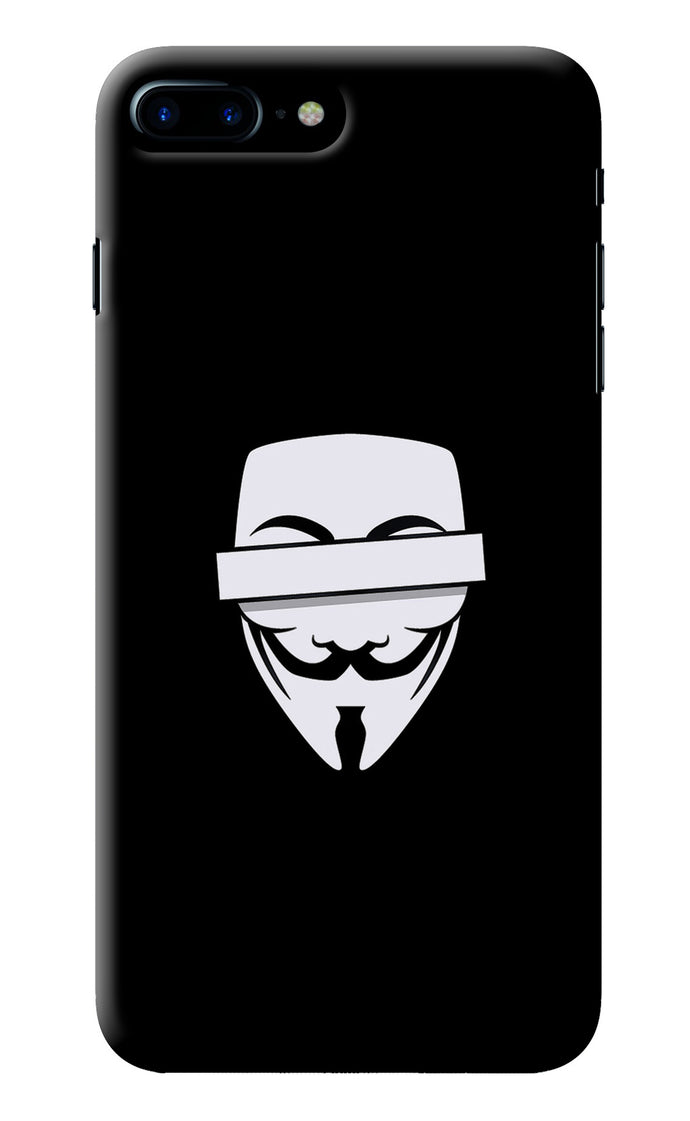 Anonymous Face iPhone 8 Plus Back Cover