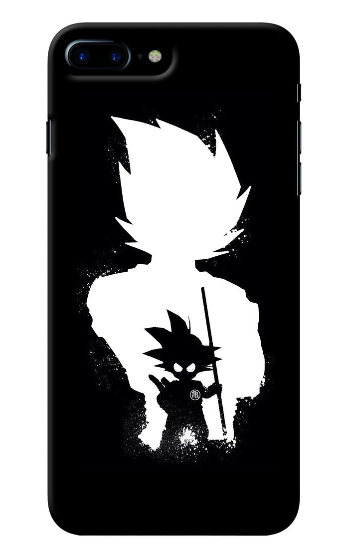 Goku Shadow iPhone 8 Plus Back Cover