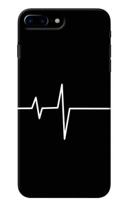 Heart Beats iPhone 8 Plus Back Cover