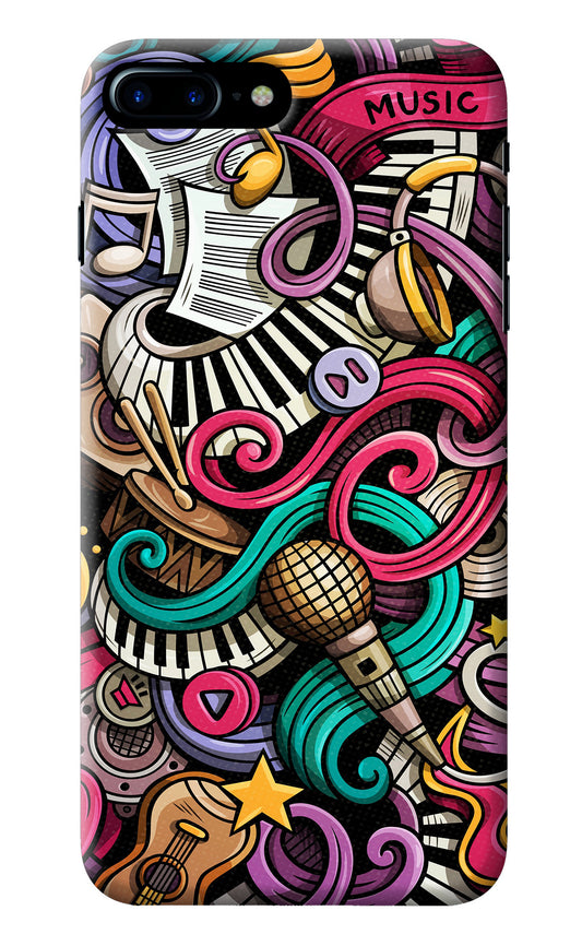 Music Abstract iPhone 8 Plus Back Cover