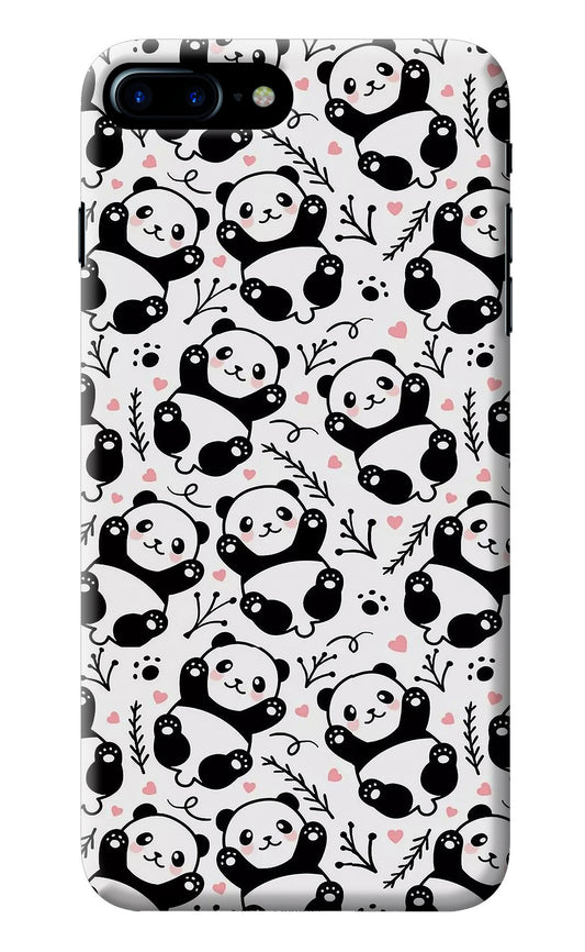 Cute Panda iPhone 8 Plus Back Cover