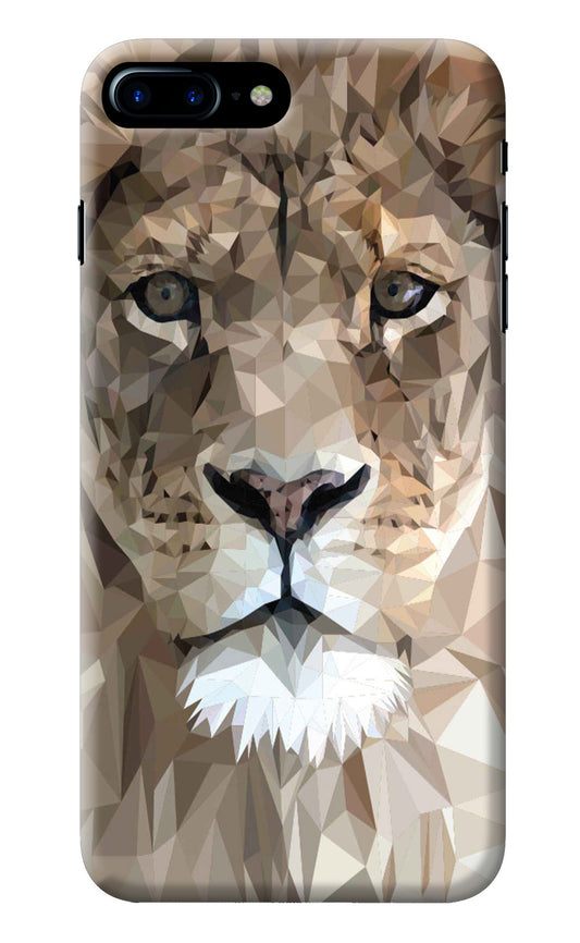 Lion Art iPhone 8 Plus Back Cover