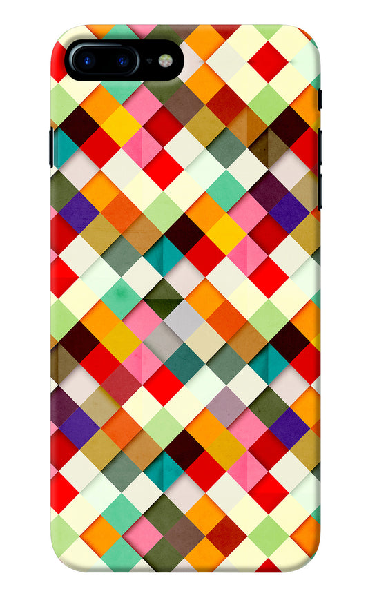 Geometric Abstract Colorful iPhone 8 Plus Back Cover