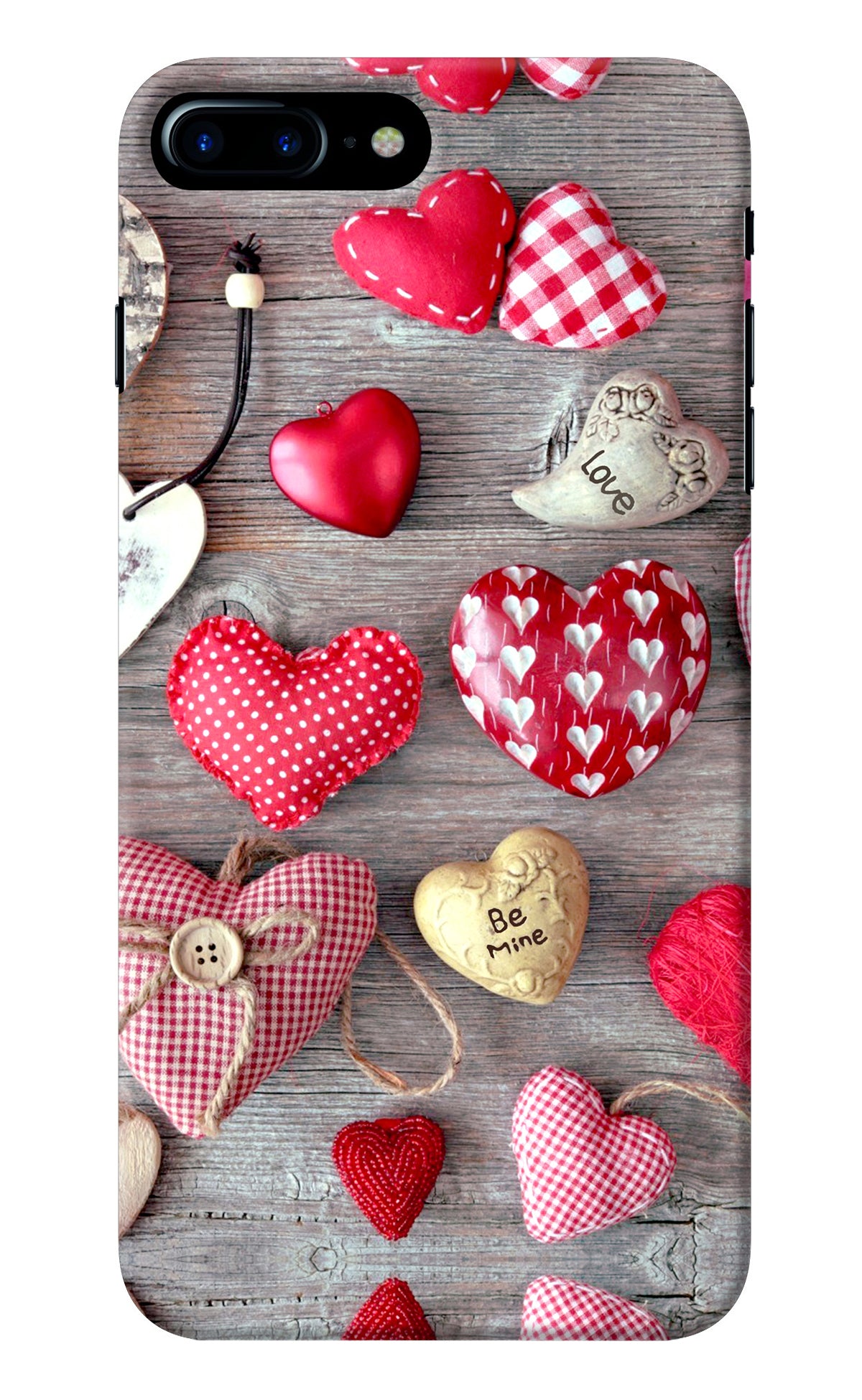 Love Wallpaper iPhone 8 Plus Back Cover